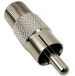 Connector "F" Fem. to RCA male