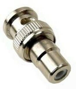 Connector RCA Fem to BNC Male Adapt.