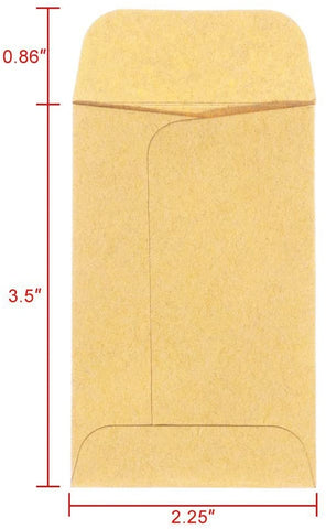 #1 envelopes for Fob storage and distribution