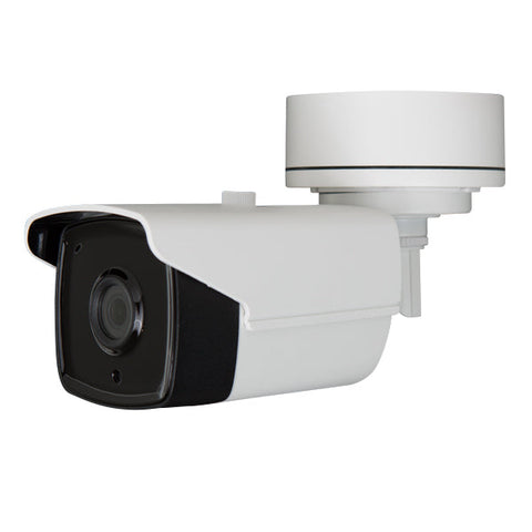 2 MP HD TVI Advanced 1080P DWDR EXIR Bullet Camera, Vari-focal, Motorized Zoom, White