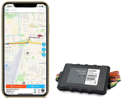 Wired GPS tracker for cars and trucks
