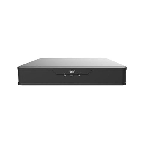 Uniview 8-ch NVR E2 Series, 2 SATA interface, up to 12MP, intrusion detection