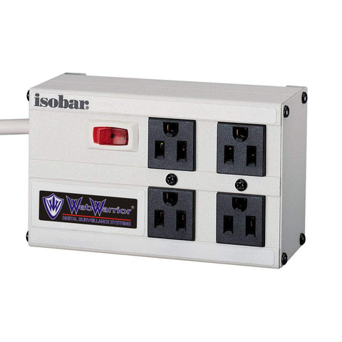 Heavy duty surge protection 4 outlet