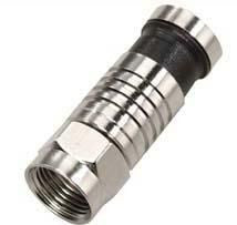 Connector male Compres. for RG-6 cable