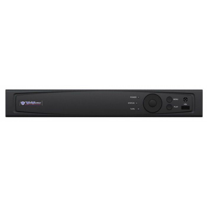 16 Channel 160M 1U Network Video Recorder-160Mbps Bit Rate Input Max, 2 SATA interfaces