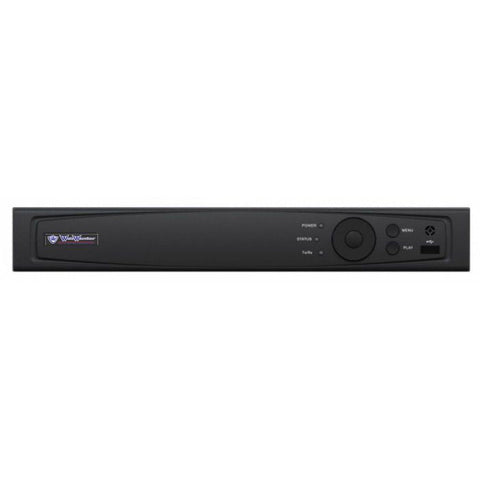 16 Channel 160M 1U Network Video Recorder-160Mbps Bit Rate Input Max, 2 SATA interfaces
