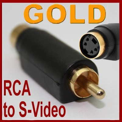 Connector S-Video to RCA Video Converter