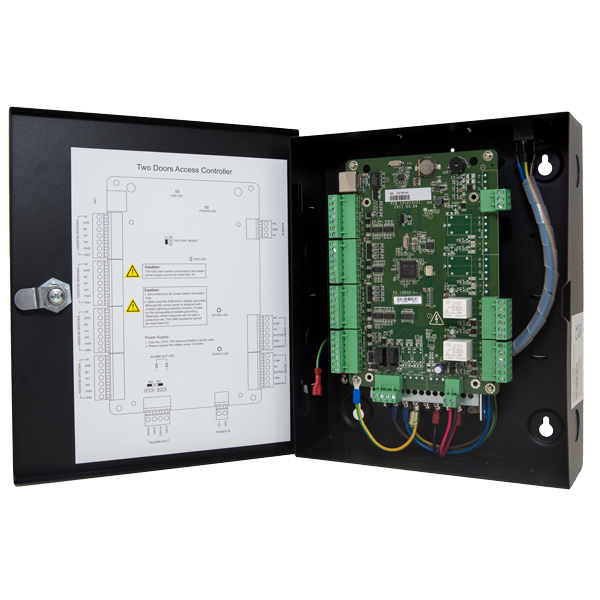 H-Series Two Door Access Control System holds 10K Cards and 50K transactions
