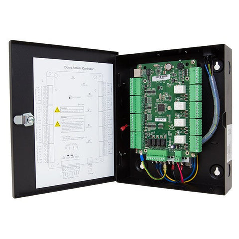 H-Series Four Door Access Control System holds 10K Cards and 50K transactions