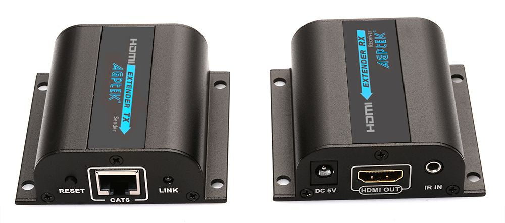 Video Adapter set for extending HDMI 200+ ft with local HDMI passthru