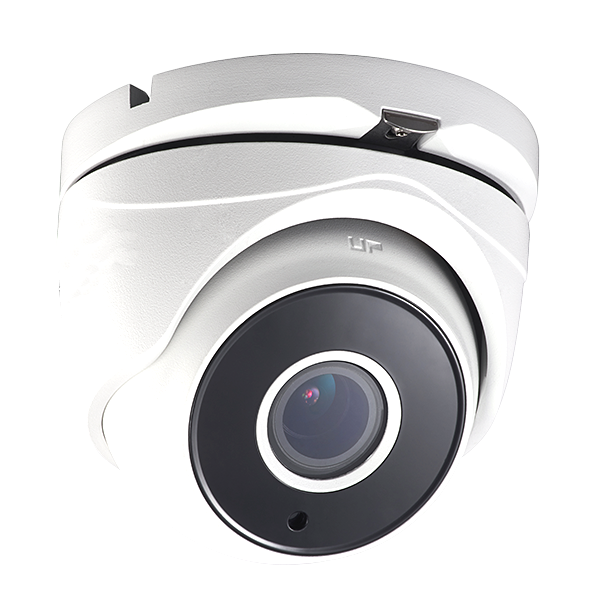 2MP HD TVI 1080p Advanced WDR STARLIGHT Mini Turret Dome Camera, White