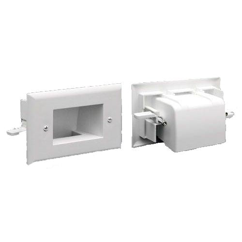 Deep Wall Plate Scoop for Siamese Cable