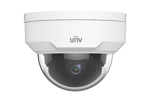 Uniview 4MP IP Glass Dome 120dB WDR, IP67, HLC, car-grade LED