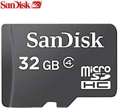 64 GB SD card hi-speed with SD adapter