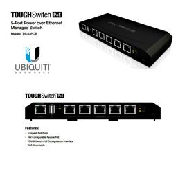 8-Port Gigabit Network Switch with POE 24VDC for UniFi etc.