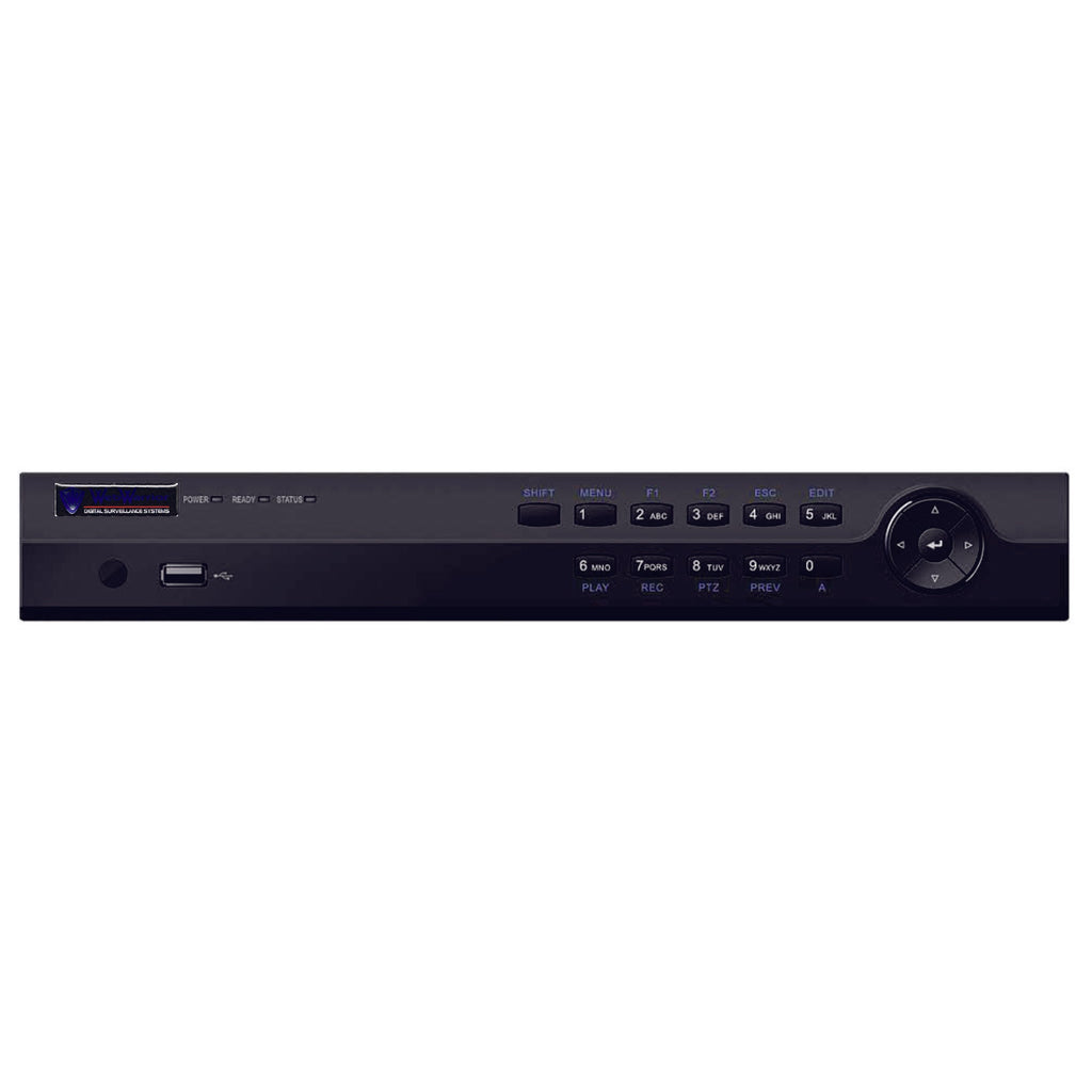 16CH IP NVR Advanced H-Series 160Mbps, 1U, 2HDD
